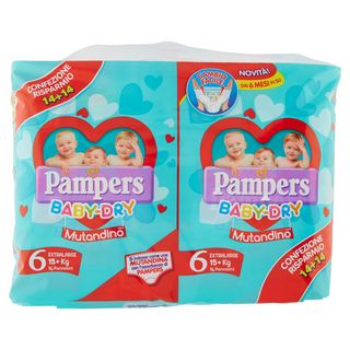 Pampers Baby Dry Mutandino Xl Duopack 28 Pannolini - 000536083