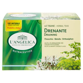 L'angelica Nutraceutica Le Tisane Drenante 20 Filtri 35 G - 000501266