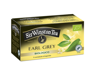 Sir Winston Tè Nero Earl Grey Bio 20 Bustine - 000501378