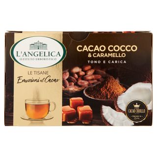 L'angelica Le Tisane Emozioni Al Cacao Cacao Cocco & Caramello 15 Filtri - 000501312