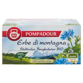 Pompadour Infuso Bio Erbe Di Montagna 20 Bustine - 000501375