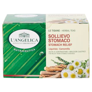 L'angelica Nutraceutica Le Tisane Sollievo Stomaco 20 Filtri 30 G - 000501265