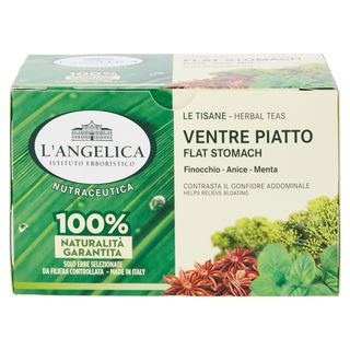 L'angelica Nutraceutica Le Tisane Ventre Piatto 20 Filtri 40 G - 000501264