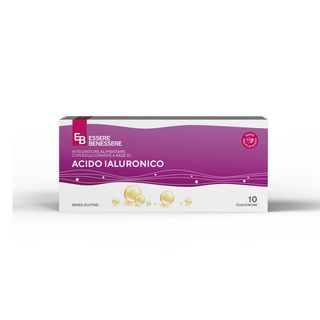 Essere Benessere Integratori Acido Ialuronico 10 Flaconcini  - 000501391