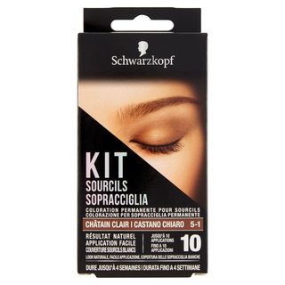Schwarzkopf Kit Sopracciglia Castano Chiaro 10 Ml - 000221597