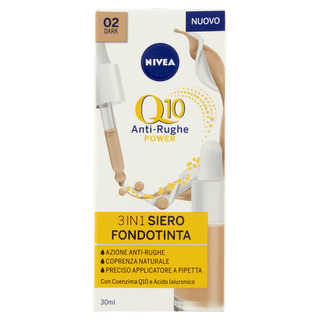 Nivea Q10 Anti-rughe Power 3in1 Siero Fondotinta N.02 - 000252849