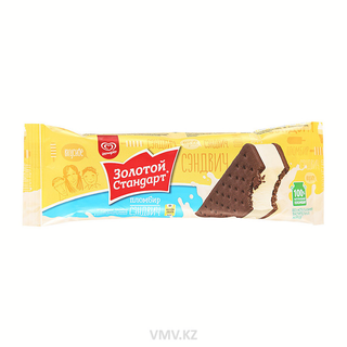 Мороженое Инмарко Сэндвич Золотой Стандарт 69г М/у