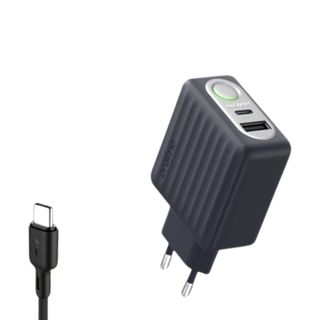 Chargeur Mural Type-C Double Port 18W Indicateur LED