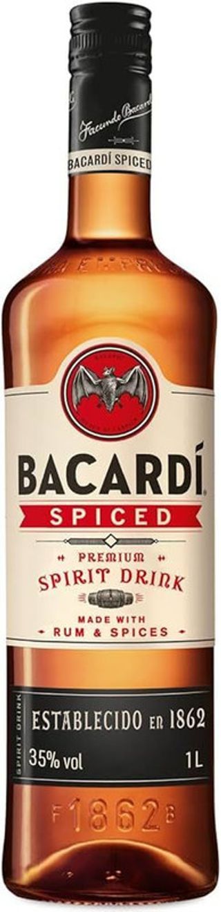 Bacardi Spiced Rum 1000ML