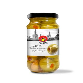 Plaza Del Sol Оливки Гордал С Перцем 350 Гр