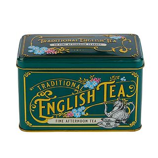 English Tea Черный Чай В Зеленой Винтажной Упаковке 40 Шт
