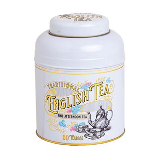 English Tea Черный Чай В Кремовой Винтажной Упаковке 80 Шт