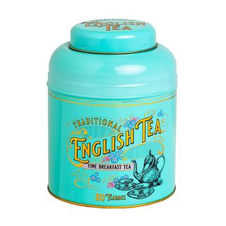 English Tea Черный Чай В Мятной Винтажной Упаковке 80 Шт