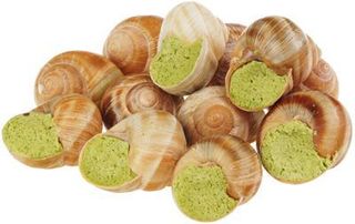 Улитки По Эльзасски В Тарелке 12 Шт/вес 125 Гр Франция