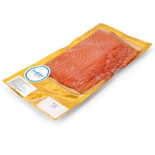 Копченый Лосось (семга) Нарезка Слайсы ±100 Гр