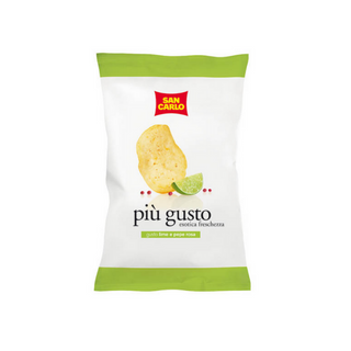 San Carlo Più Gusto Lime E Pepe Rosa 70 G