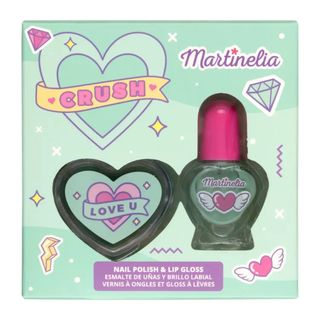 Martinelia: Crush. Мини Набор Зеленый. Лак Для Ногтей, Бальзам Для Губ (1474565)