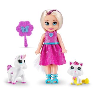 Sparkle Girlz: Игровой Набор "принцесса С Блестящим Животным", Блондинка (1440767)