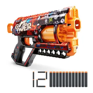 X-shot: Skins. Бластер Griefer - Game Over С 12 Стрелами (1363036)