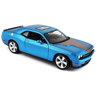 Maisto: 1:24 Dodge Challenger Srt8 2008 (met Blue)