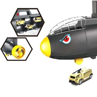 Os: Игровой Набор Парковка "подводная Лодка", Машинки, Вертолеты, Военная Техника, Подарок Для Мальчика
