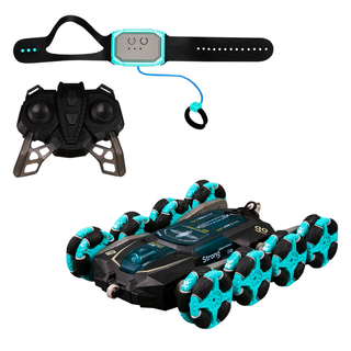 Stunt Car: Р/у Трюковая Машина Climbing Stunt Car 8 Колес, Черная (1435325)