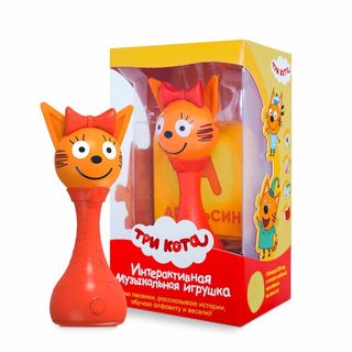 Alilo: Музыкальная Интерактивная Игрушка Три Кота, Карамелька (1378107)
