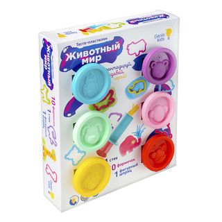Набор Для Детской Лепки "тесто-пластилин. Животный Мир" (1279955)
