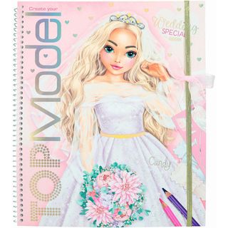 Альбом Для Раскрашивания Свадьба Topmodel