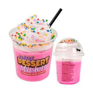 Игрушка Для Детей "slime" Dessert Milkshake Розовый (1405816)