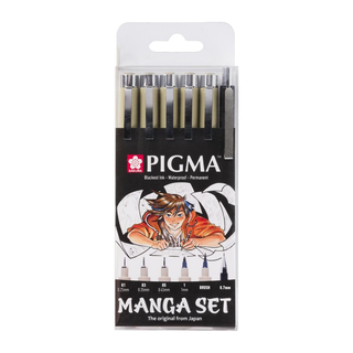 Набор Линеров Pigma Micron Manga, 6 Шт. (957757)