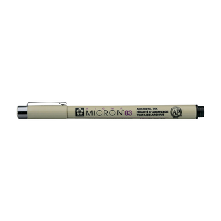 Линер Pigma Micron 03 (0.35 Мм), Черный (898845)