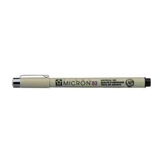 Линер Pigma Micron 03 (0.35 Мм), Черный (898845)