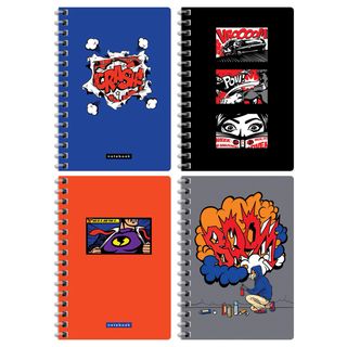 Записная Книжка А6 80л. На Гребне Bg "comics Art"