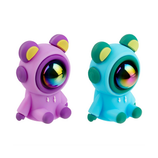 Точилка Пластиковая Meshu "cute Bear", 1 Отверстие, Ассорти (1458033)