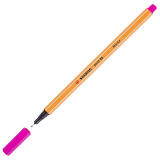 Ручка Капиллярная Линер Stabilo Point 88 0.4 Мм, Розовый Неон (837357)