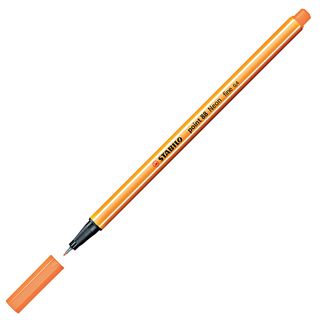 Ручка Капиллярная Линер Stabilo Point 88 0.4 Мм, Оранжевый Неон (837356)