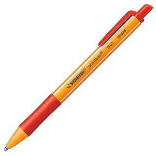 Ручка Шариковая Stabilo Pointball, Красная (551881)