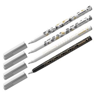 Ручка Шариковая Schneider "tops 505 F Tropical" Синяя, 0,8мм, Корпус C Принтами Ассорти (1259723)