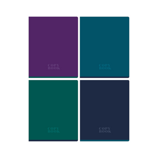 Тетрадь 48л., А5, Клетка Bg "monocolor. Dark" (1458010)