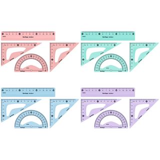 Набор Чертежный Малый Berlingo "instinct" (треуг. 2шт, Линейка 15см, Транспортир), Ассорти (1326768)