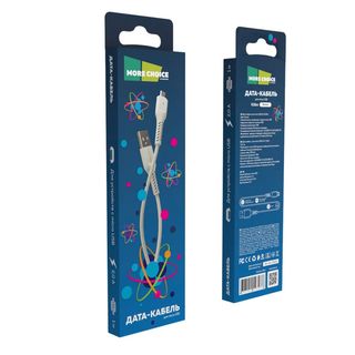 Кабель More Choice K16m Usb/micro Usb 1м (white)