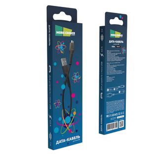 Кабель More Choice K16m Usb/micro Usb 1м (black)
