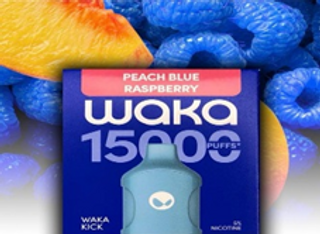 Waka 15000 Puffs - Peach Blue Rasberry