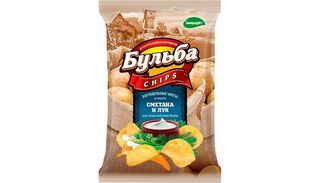 Bulba Sour Cream & Onion Chips, 75g