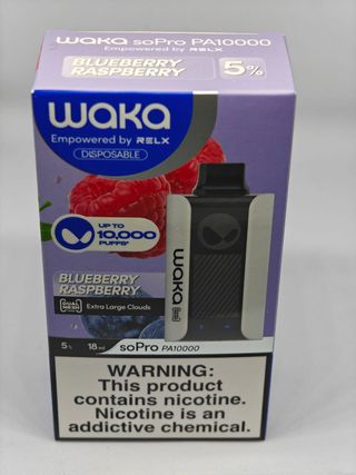 Waka 10k - Blueberry Raspbery 5%