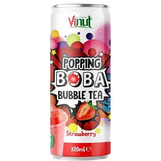 The Aux Bulles Popping Boba Fraise Vinut 320ml