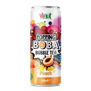The Aux Bulles Popping Boba Peche Vinut 320ml
