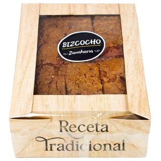 Bizcocho de zanahoria REPOSTERIA TRADICIONAL, caja 350 g