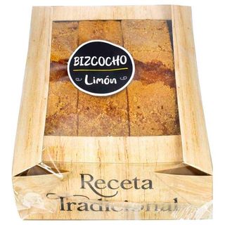 Bizcocho de limón REPOSTERIA TRADICIONAL, caja 350 g